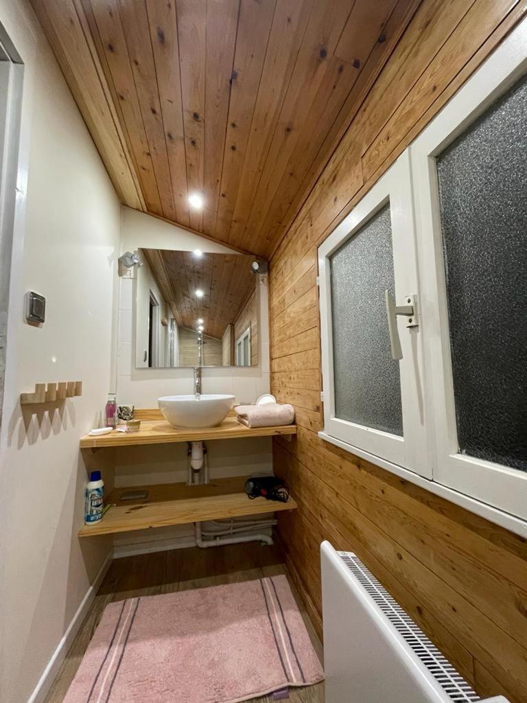 Maison Familiale En Bois Avec Piscine, Proche Du Bassin Gujan-Mestras Exterior foto